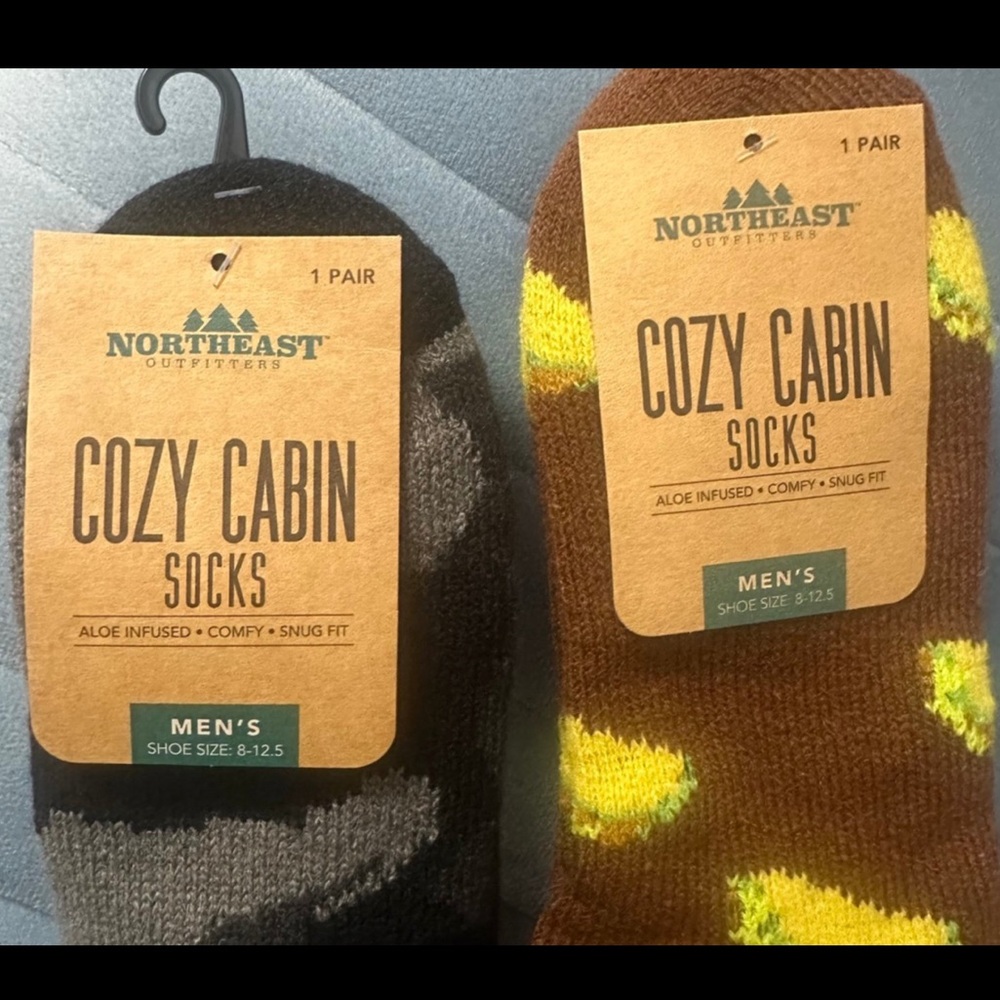 Cozy Cabin Socks - Picture 2 of 2